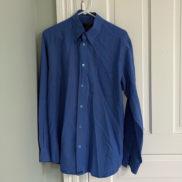 Ted Baker London Other - Men’s Ted Baker London blue button down dress shirt. Size 3 large